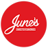 Logo for the brand June’s Sweets & Savories